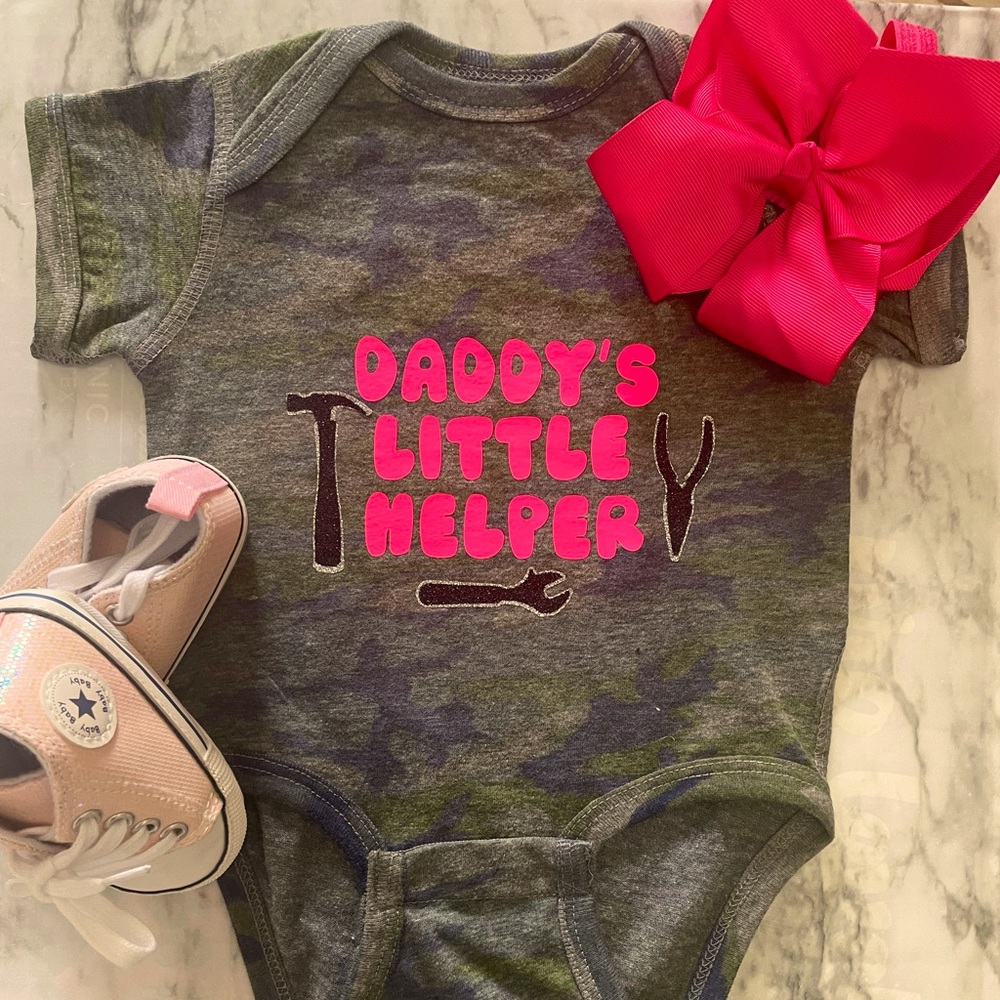 Daddy’s Little Helper Onesie